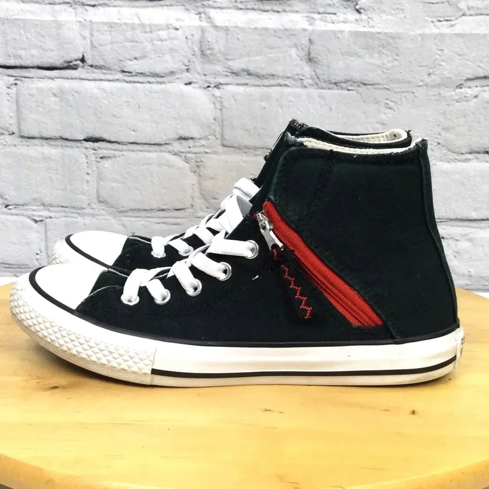 Converse All Star Chuck Taylor Punk Rock Kids Skater Grunge High Top Sneaker 3